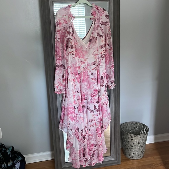 Sau Lee Georgia long sleeve midi dress - Picture 5 of 5